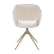 Kick swivel chair Owen - Crème