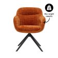 Kick swivel chair Stan - Orange