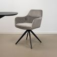 Kick swivel chair Tom - Grey