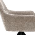 Kick swivel chair Tom Texture - Taupe