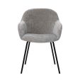 Kick dining chair Arda - Grey