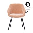 Kick dining chair Arda - Pink