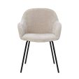 Kick dining chair Arda - Champagne