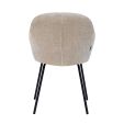 Kick dining chair Arda - Champagne