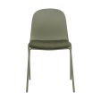 Kick dining chair Bow - Green