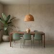 Kick dining chair Bow - Green
