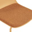Kick dining chair Bow - Yellow