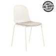 Kick dining chair Bow - Ivory