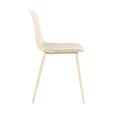 Kick dining chair Bow - Ivory