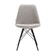 Kick dining chair Bren - Grey