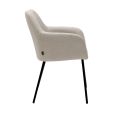 Kick dining chair Daan - Grey