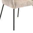 Kick dining chair Goos - Grey/Beige