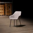 Kick dining chair Guus - Grey