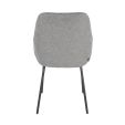 Kick dining chair Guus - Dark Grey