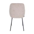 Kick dining chair Guus - Taupe