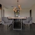 Kick dining chair Ivar - Dark Grey