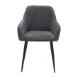 Kick dining chair Ivar - Dark Grey