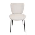 Kick dining chair Ize - Crème