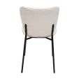 Kick dining chair Ize - Crème