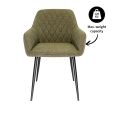 Kick dining chair Jip - Green