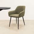 Kick dining chair Jip - Green