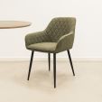 Kick dining chair Jip - Green