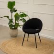 Kick dining chair Job - Black