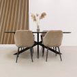 Kick dining chair Jodi - Green