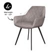 KICK KARL Dining Chair - Grey/Beige