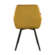 KICK KARL Velvet Dining Chair - Gold