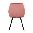 KICK KARL Velvet Dining Chair - Pink