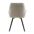 KICK KARL Velvet Dining Chair - Champagne