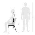 Kick Dining Chair Lana - White