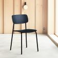 Kick dining chair Lio - Black