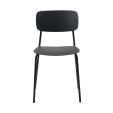 Kick dining chair Lio - Black