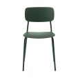 Kick dining chair Lio - Dark Green
