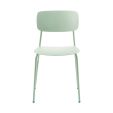 Kick dining chair Lio - Mint Green