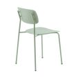 Kick dining chair Lio - Mint Green
