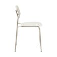 Kick dining chair Lio - Ivory