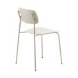 Kick dining chair Lio - Ivory