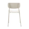 Kick dining chair Lio - Ivory