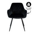 Kick Dining Chair Monza - Black