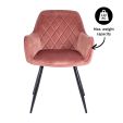 Kick Dining Chair Monza - Pink