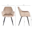 Kick Dining Chair Monza - Champagne