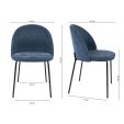 KICK NOA Dining Chair - Blue