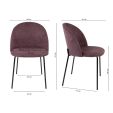 KICK NOA Dining Chair - Purple