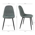 Kick Dining Chair Noor - Green