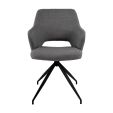 Kick dining chair Nora - Grey