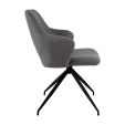 Kick dining chair Nora - Grey