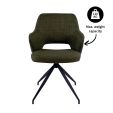 Kick dining chair Nora - Green